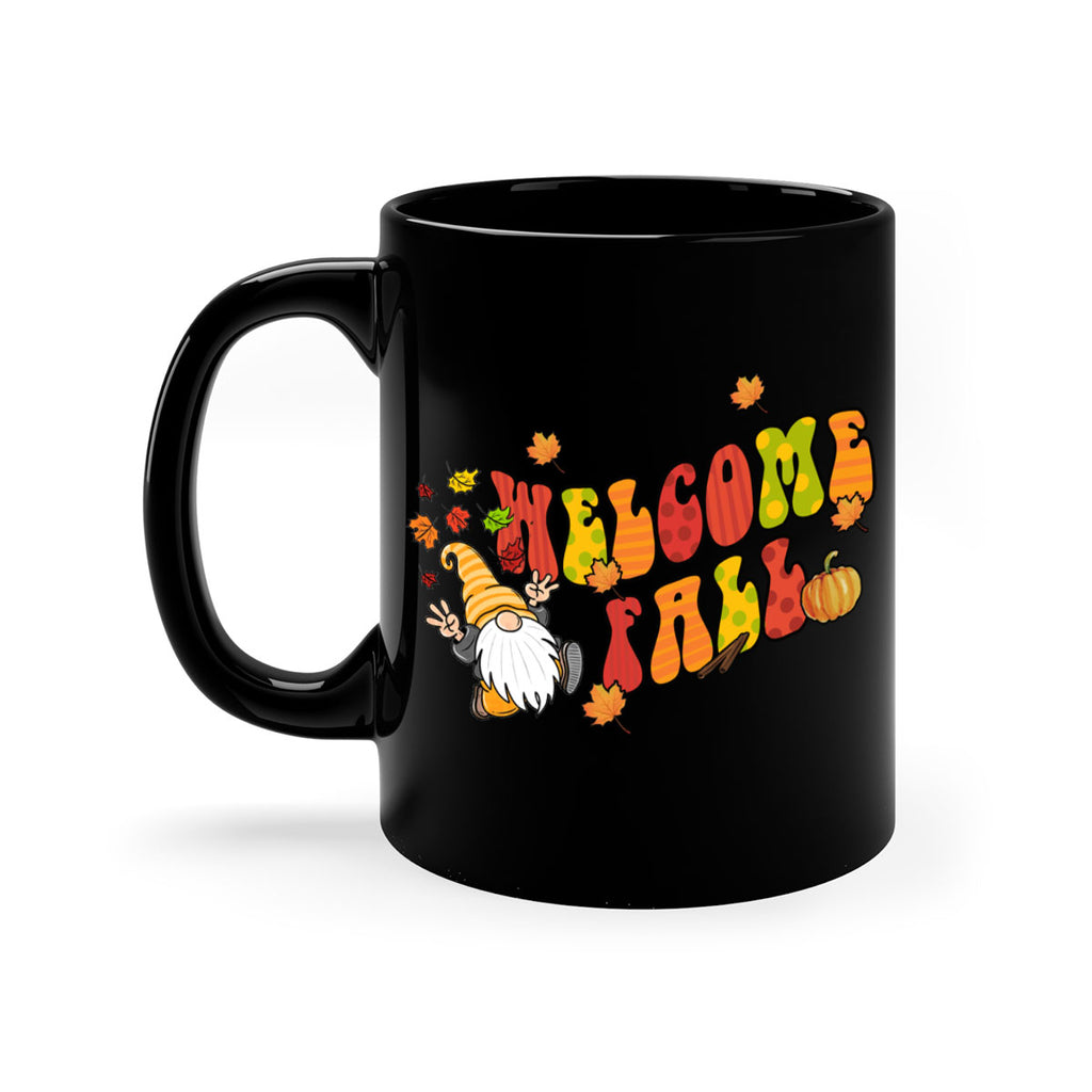 WelcomeFallGnome 637#- fall-Mug / Coffee Cup
