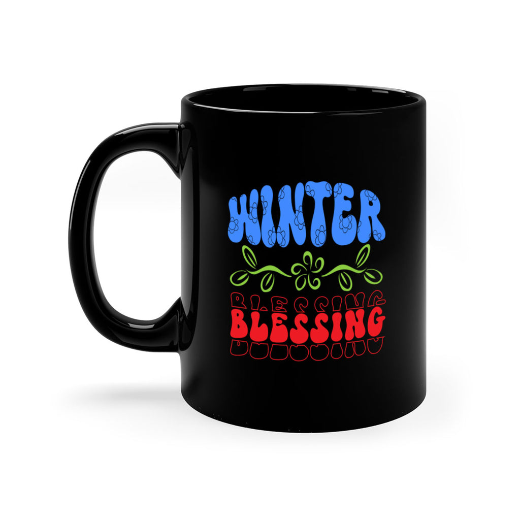 Winter blessing 487#- winter-Mug / Coffee Cup