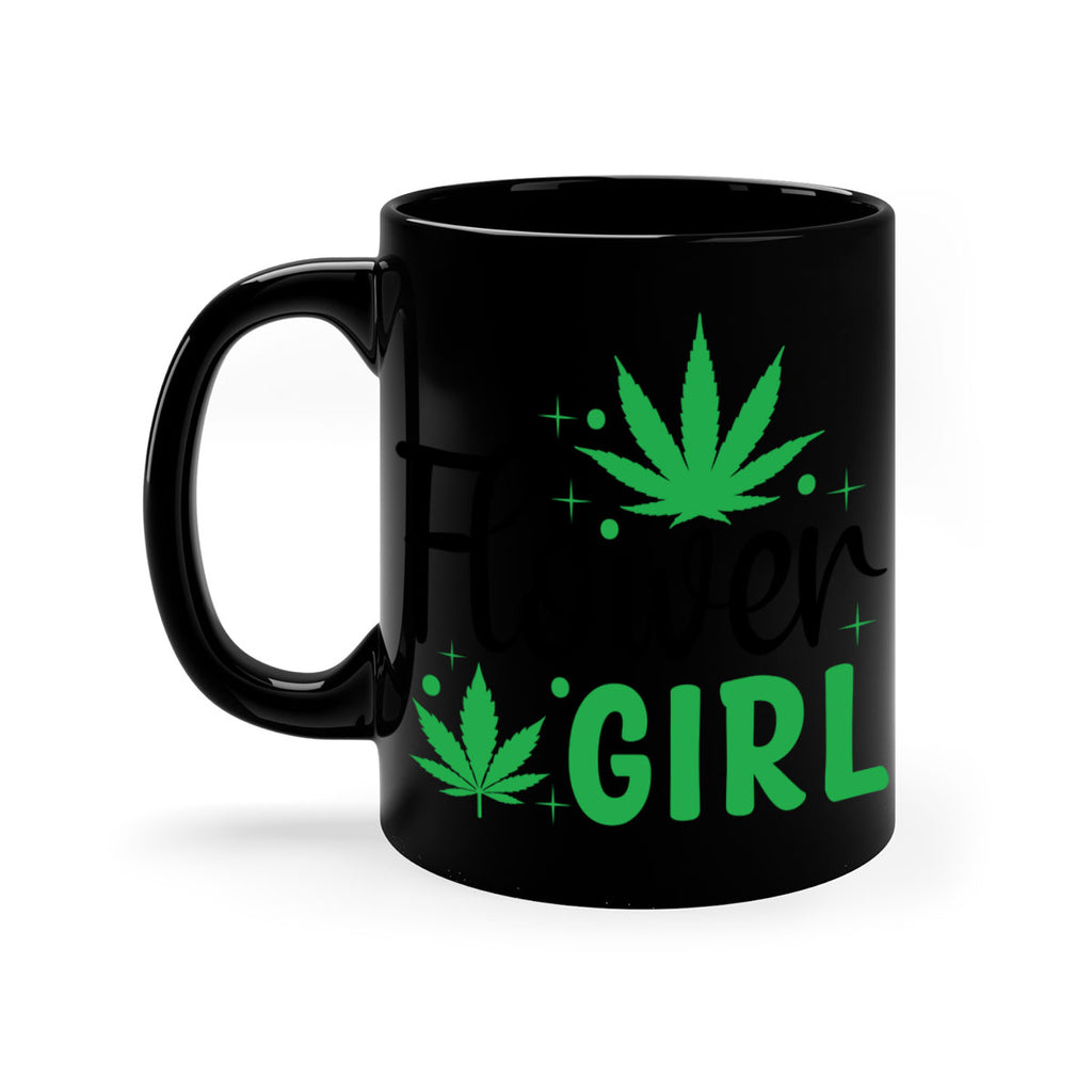 flower girl 83#- marijuana-Mug / Coffee Cup