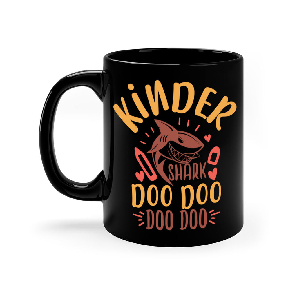 kinder shark doo doo 15#- preK-Mug / Coffee Cup