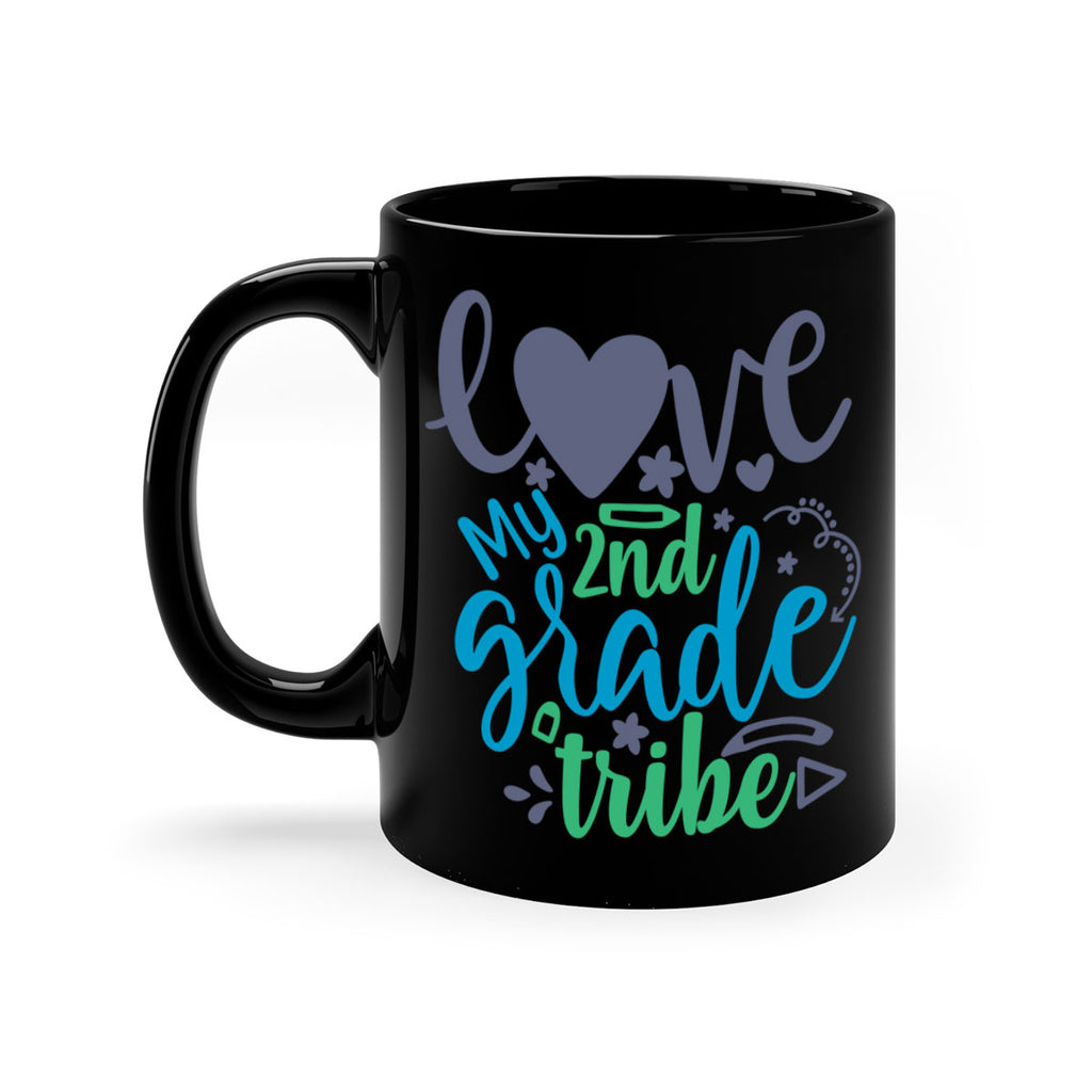 love my 2nd grade tribe 9#- second grade-Mug / Coffee Cup