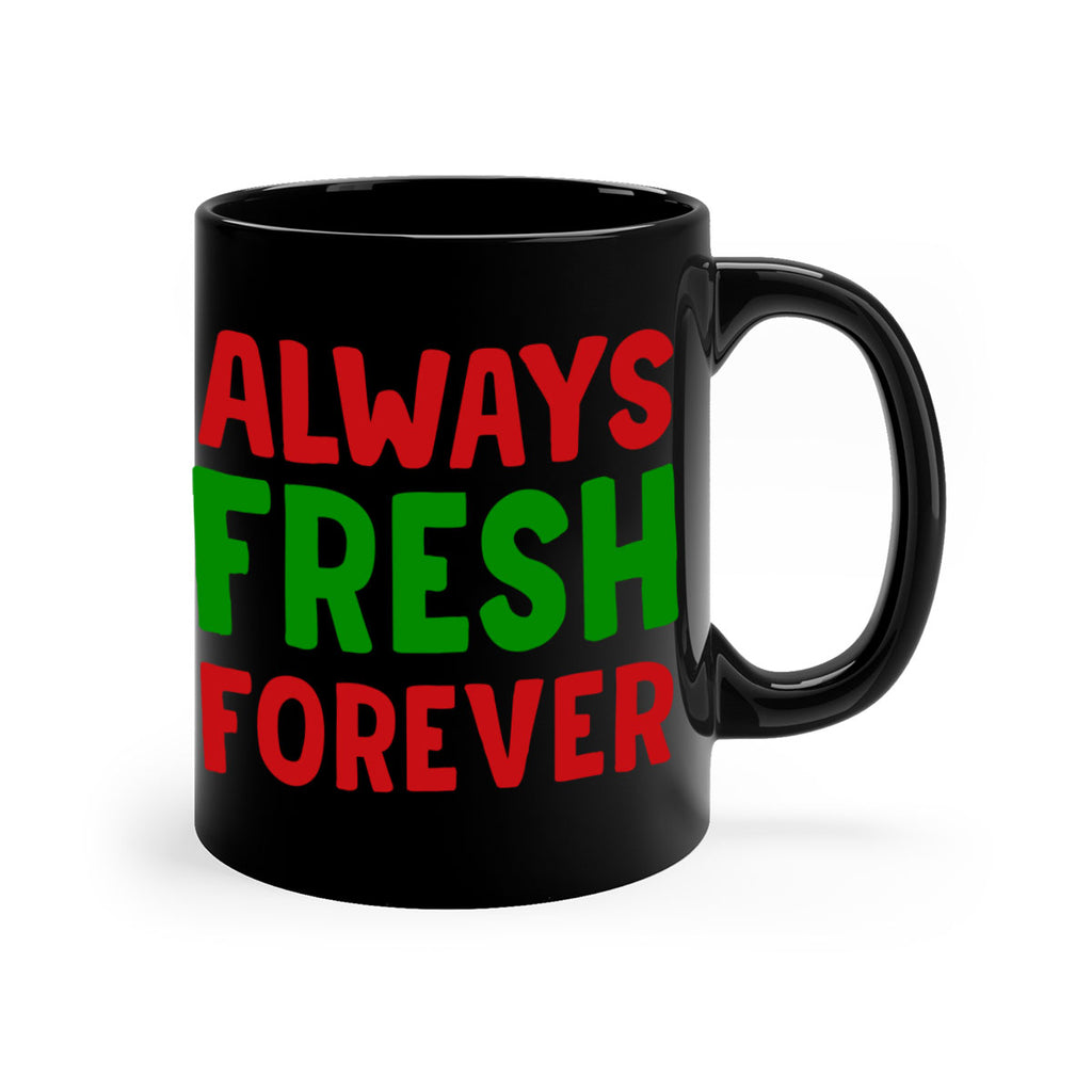 Always Fresh Forever 11#- winter-Mug / Coffee Cup