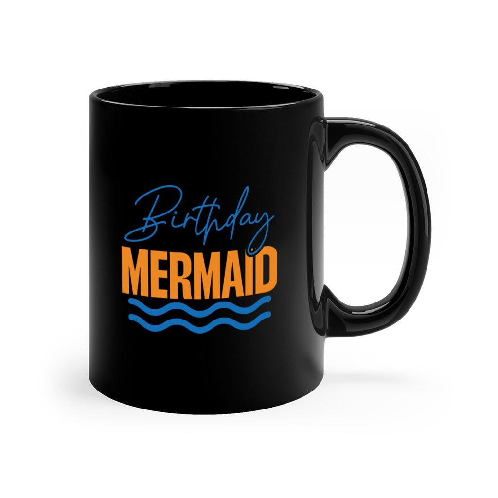 Birthday Mermaid 73#- mermaid-Mug / Coffee Cup