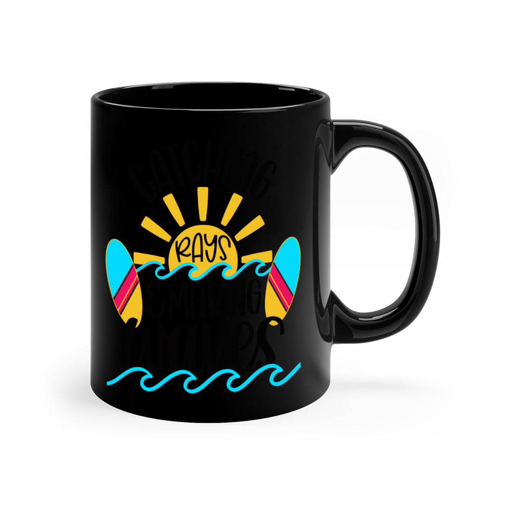 Catching Rays Making Waves Style 49#- Summer-Mug / Coffee Cup
