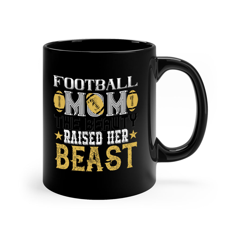 Football mom the beauty 1236#- football-Mug / Coffee Cup