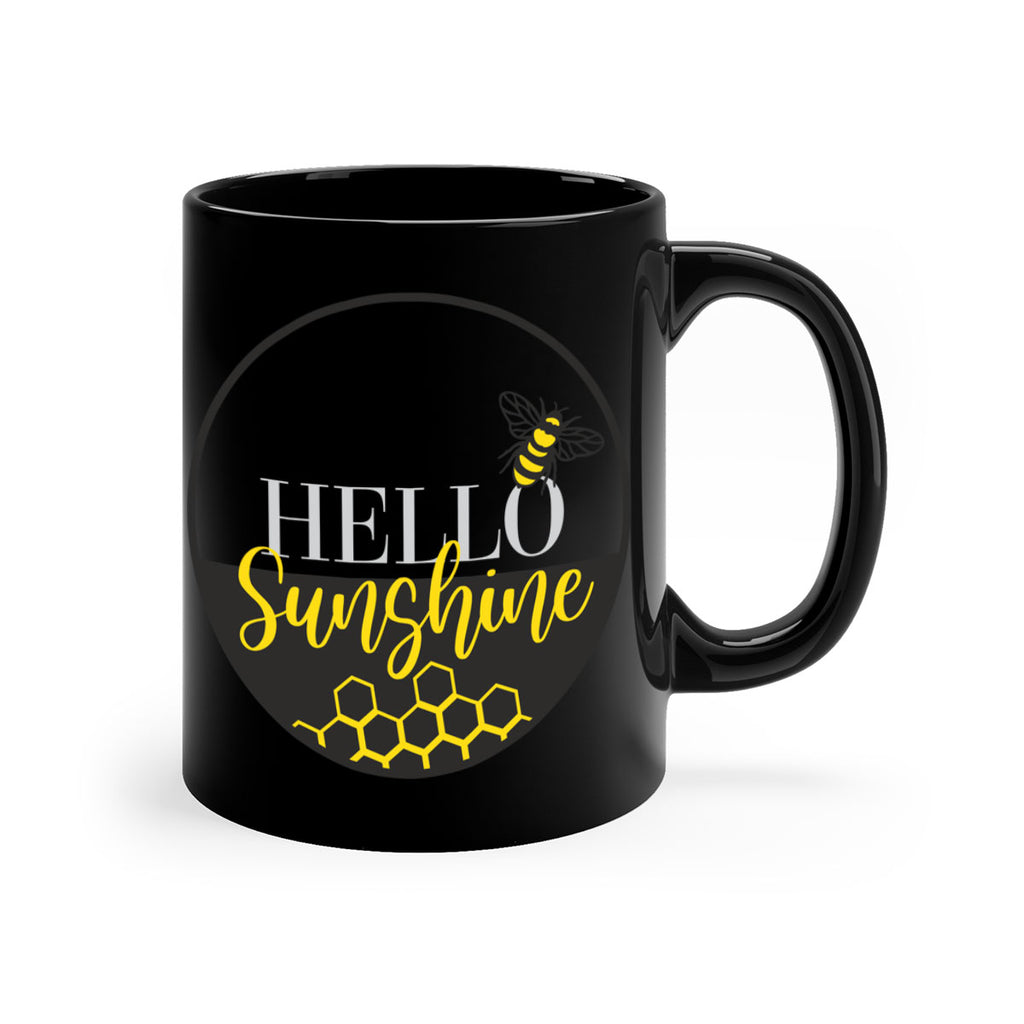 Hello Sunshine and bee216#- spring-Mug / Coffee Cup