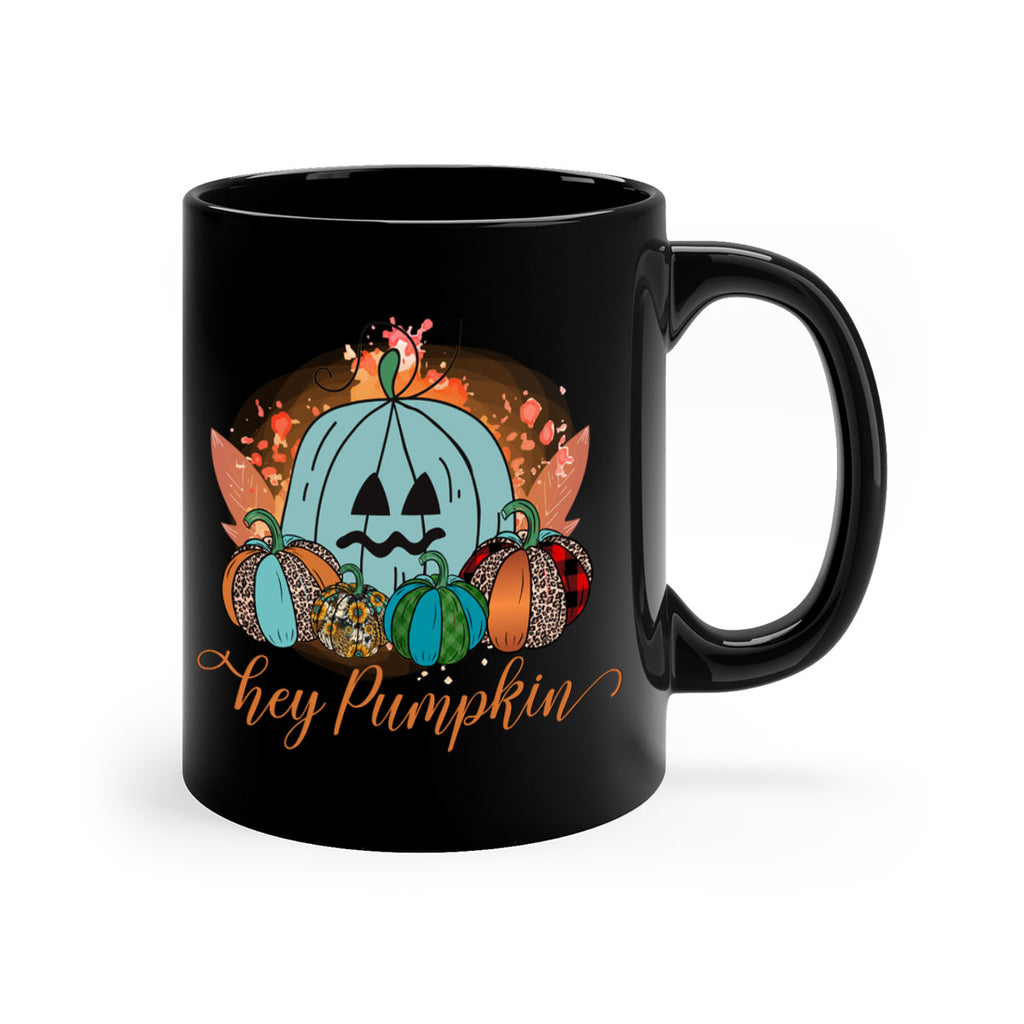 Hey Pumpkin 302#- fall-Mug / Coffee Cup