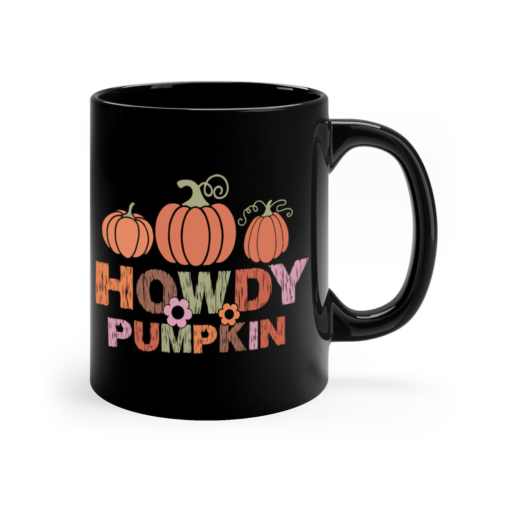 Howdy Pumpkin 321#- fall-Mug / Coffee Cup