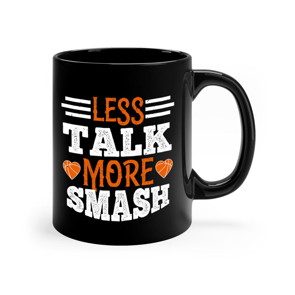 Less talk more smash 2063#- basketball-Mug / Coffee Cup