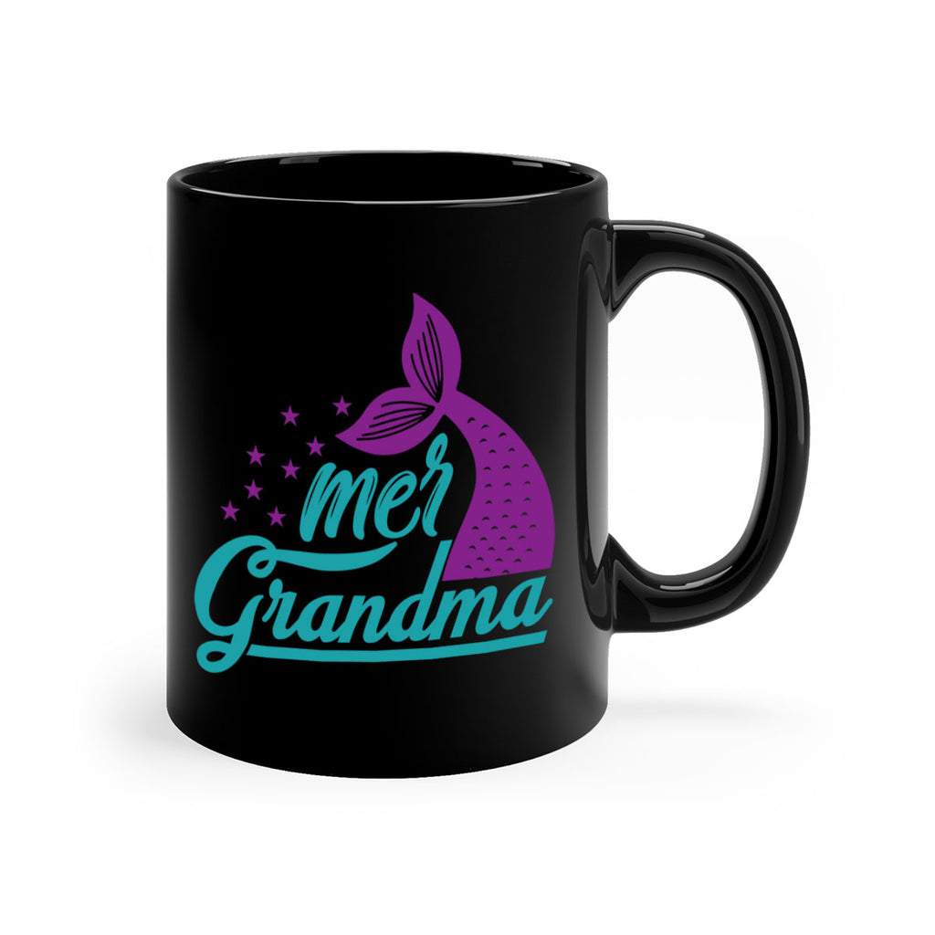 Mer Grandma 328#- mermaid-Mug / Coffee Cup