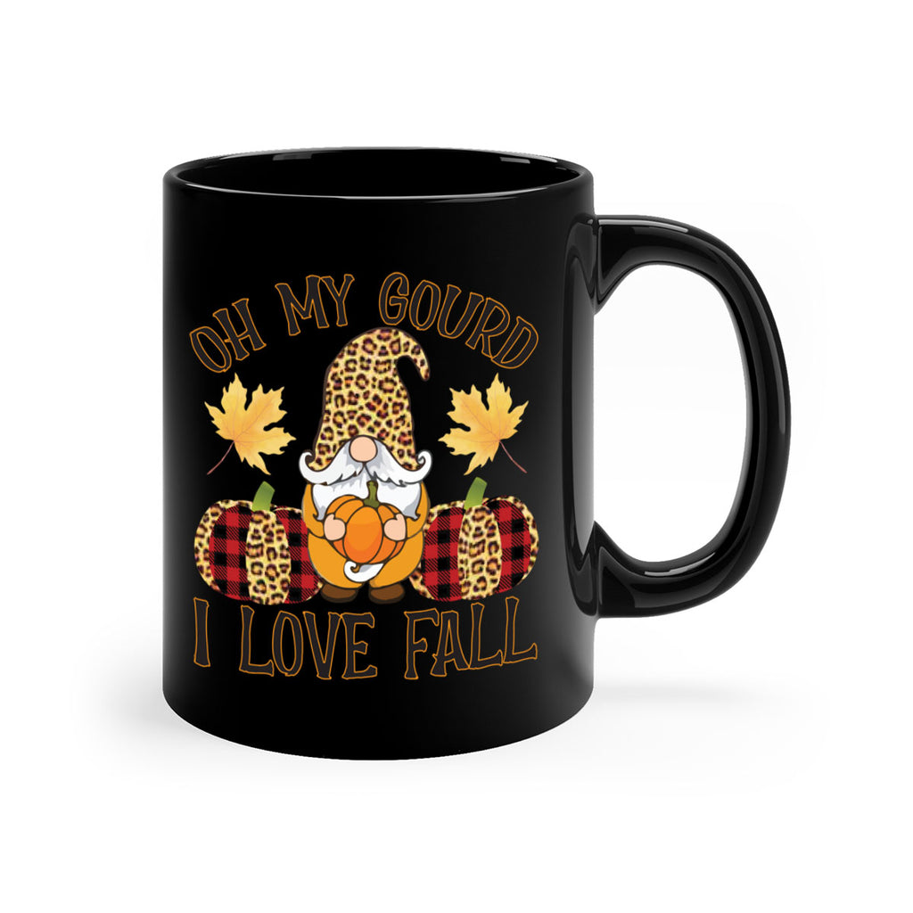 Oh My Gourd I Love Fall 456#- fall-Mug / Coffee Cup