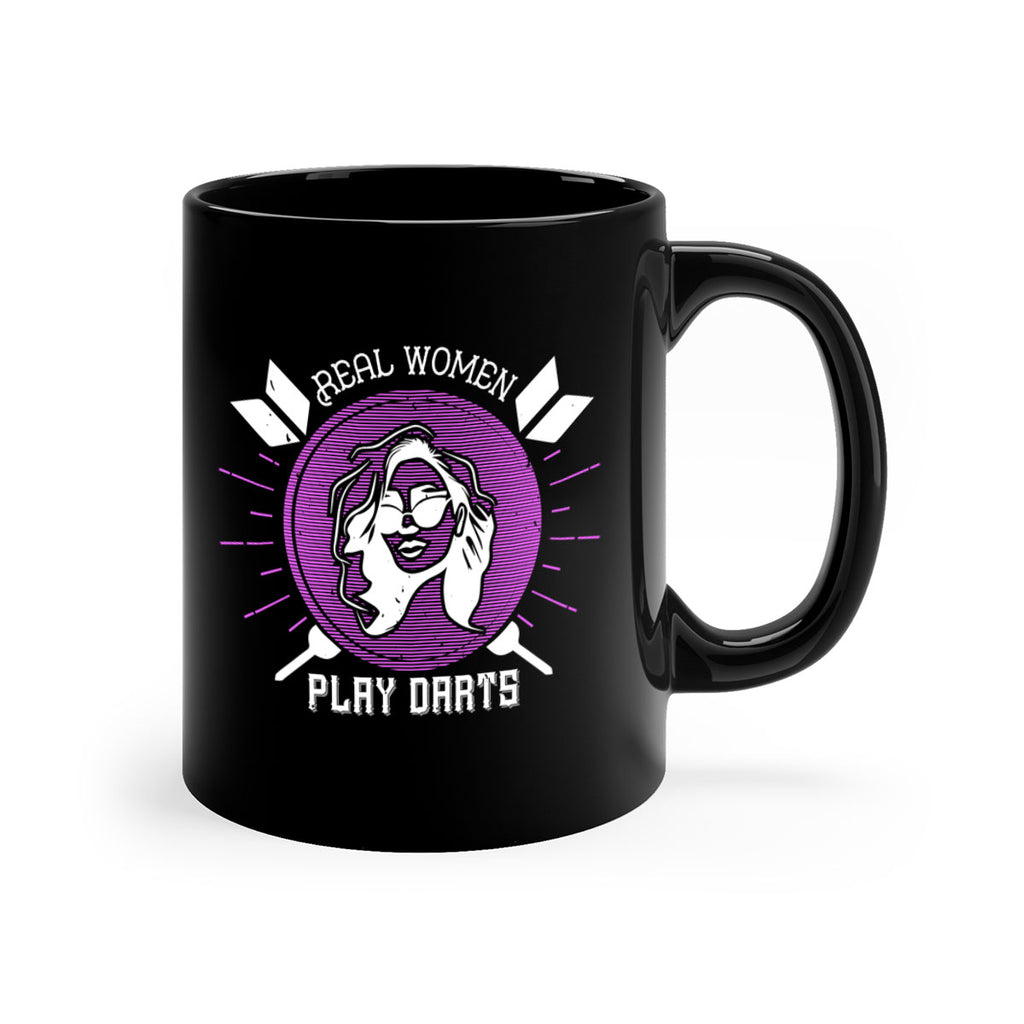 Real women play darts 1855#- darts-Mug / Coffee Cup
