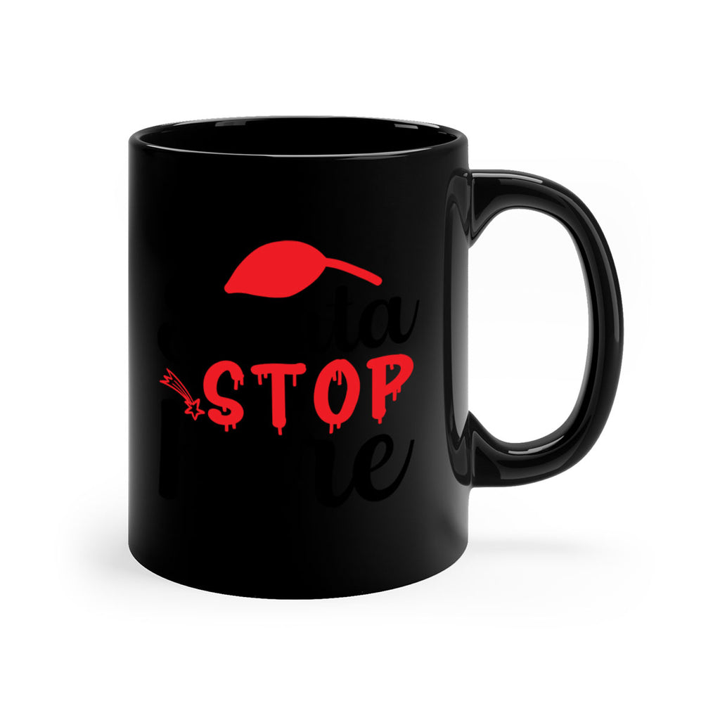 Santa stop here 352#- winter-Mug / Coffee Cup
