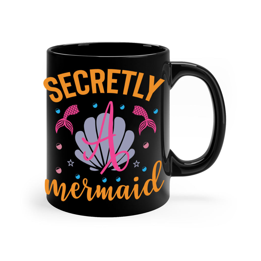 Secretly A Mermaid Design 583#- mermaid-Mug / Coffee Cup