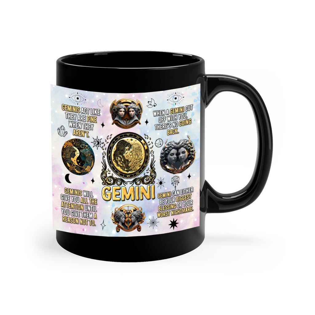 StraightGemini 472#- zodiac-Mug / Coffee Cup