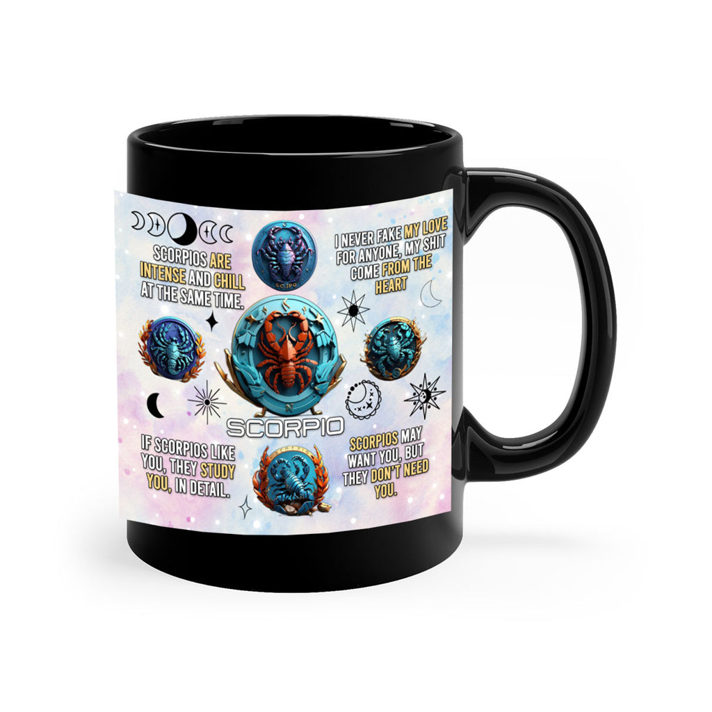 Straightscorpio 477#- zodiac-Mug / Coffee Cup