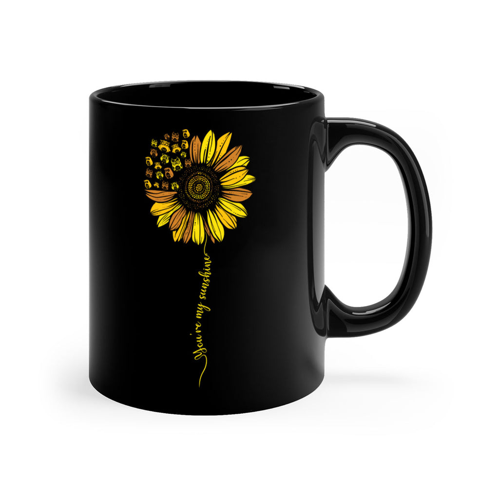 Sunflower Owl You Are My A TurtleRabbit 19#- owl-Mug / Coffee Cup