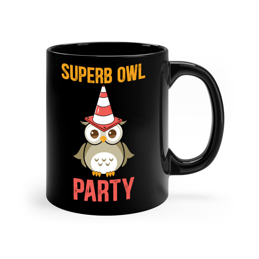 Superb Owl Party A TurtleRabbit 20#- owl-Mug / Coffee Cup