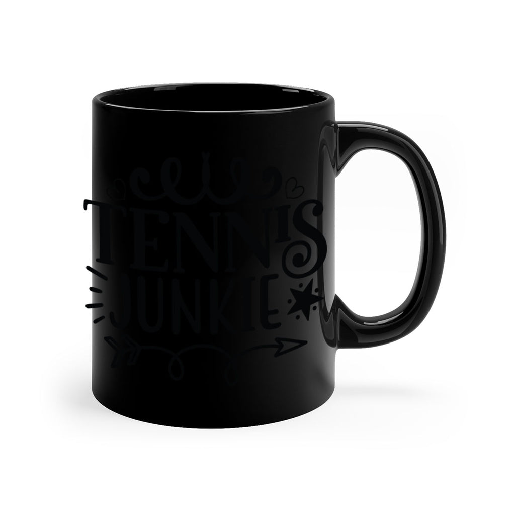 Tennis junkie 266#- tennis-Mug / Coffee Cup