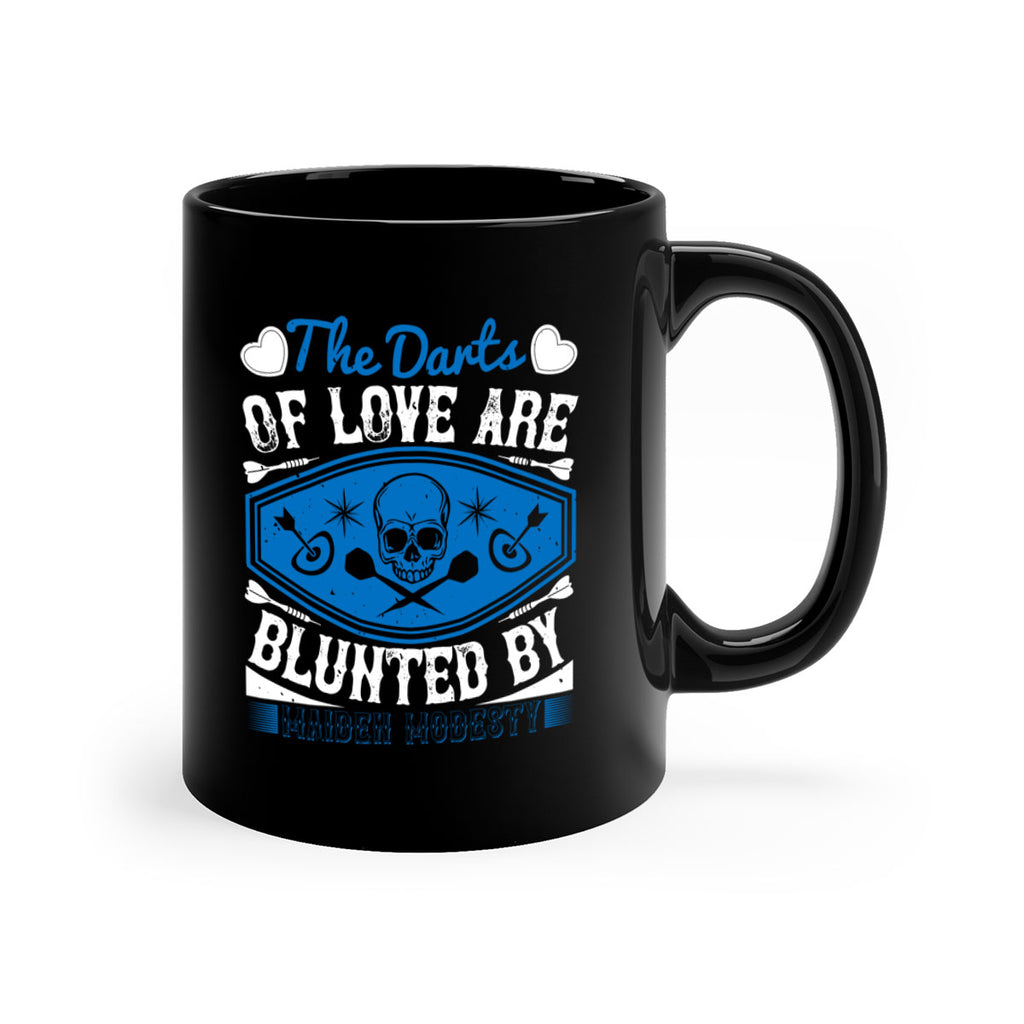 The darts of love are blunted by maiden modesty 1805#- darts-Mug / Coffee Cup