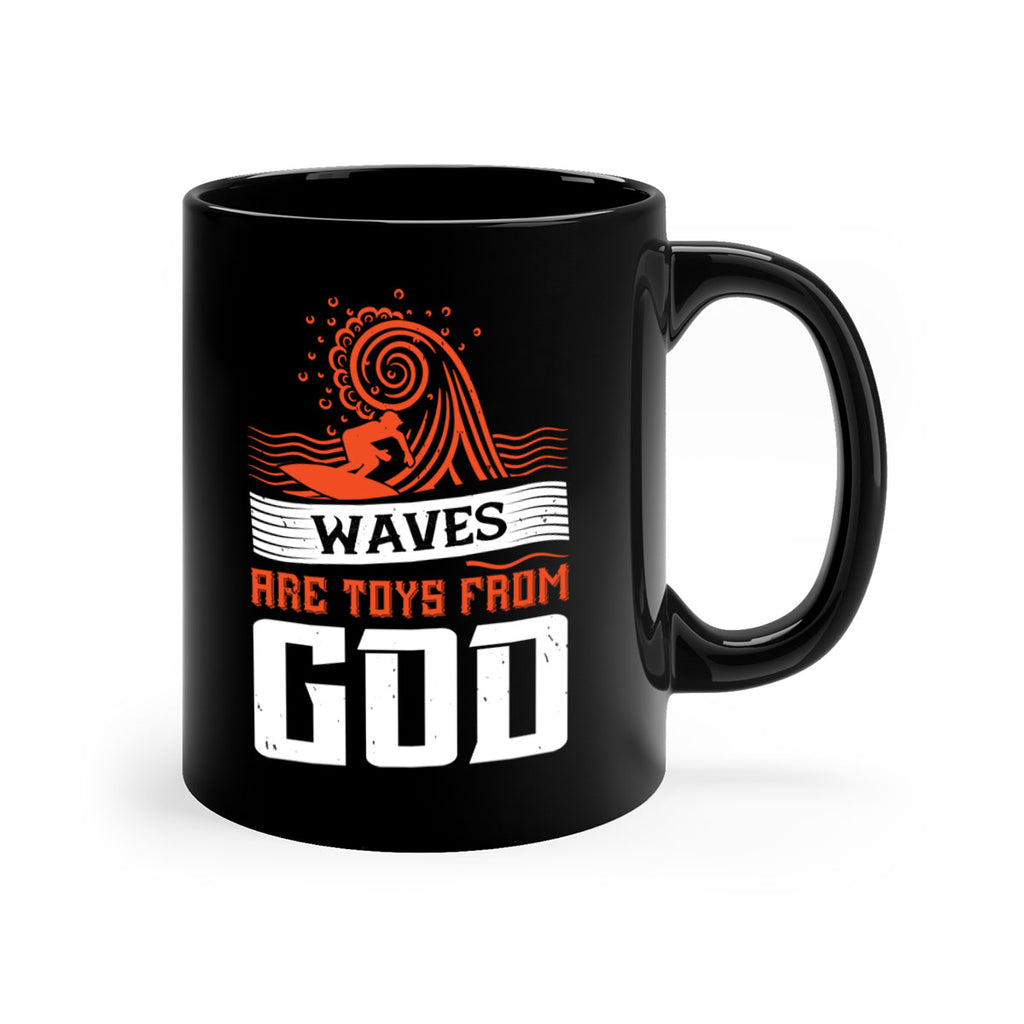 Waves are toys from God 2387#- surfing-Mug / Coffee Cup
