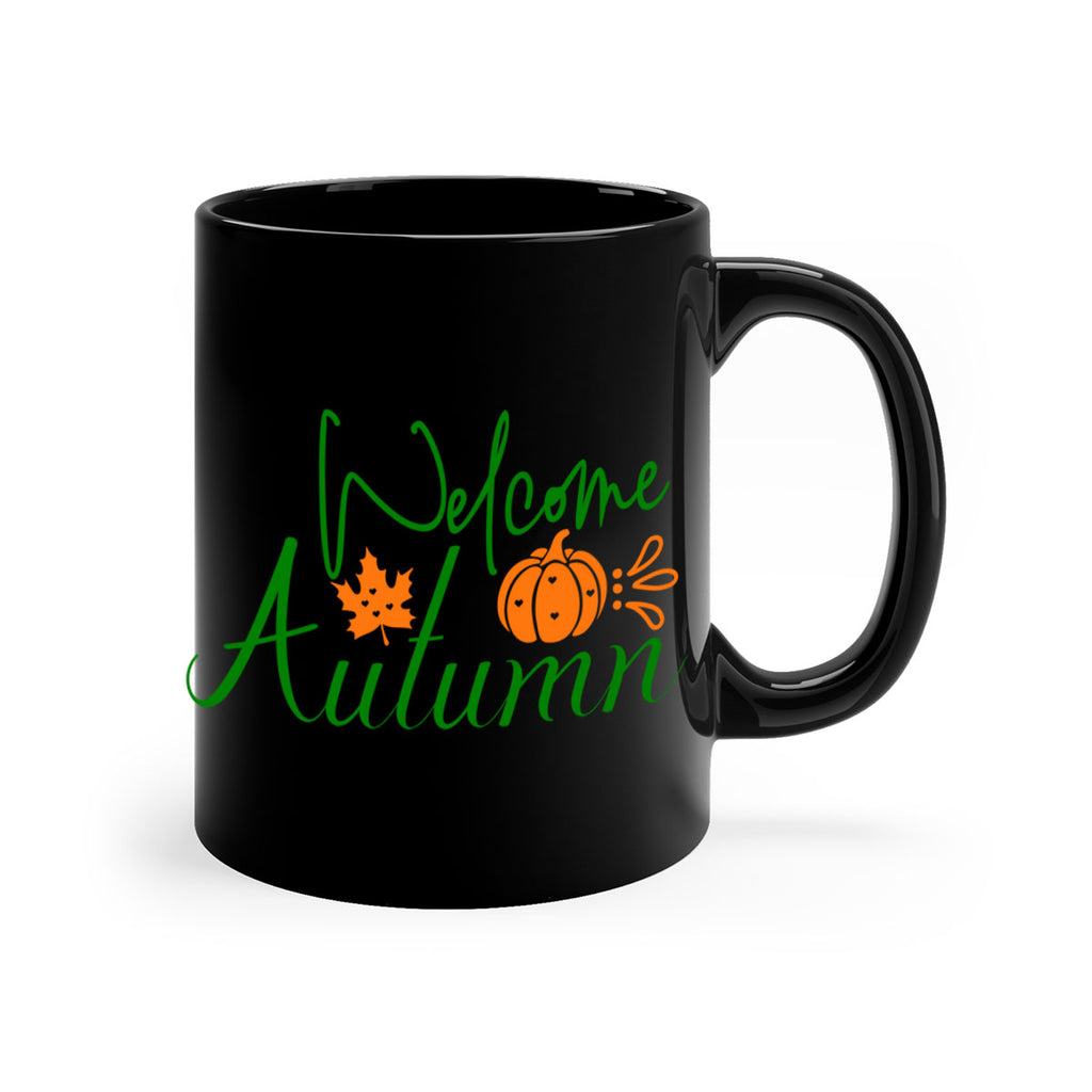 Welcome Autumn 627#- fall-Mug / Coffee Cup