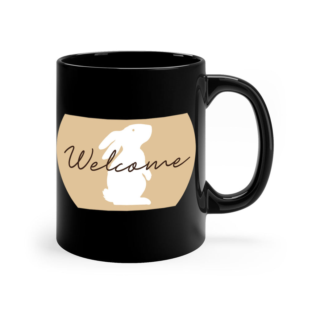 Welcome Bunny569#- spring-Mug / Coffee Cup