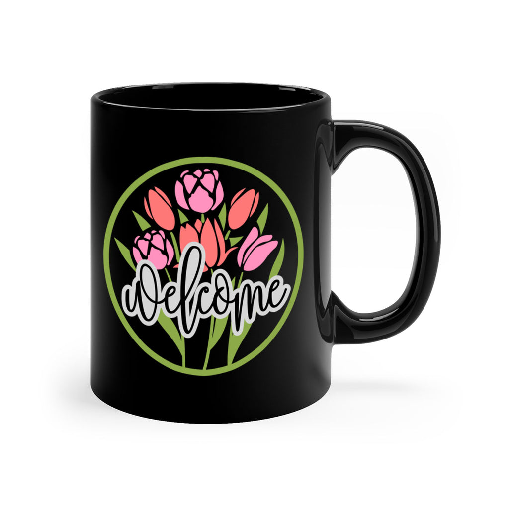 Welcome flowers bouquet571#- spring-Mug / Coffee Cup