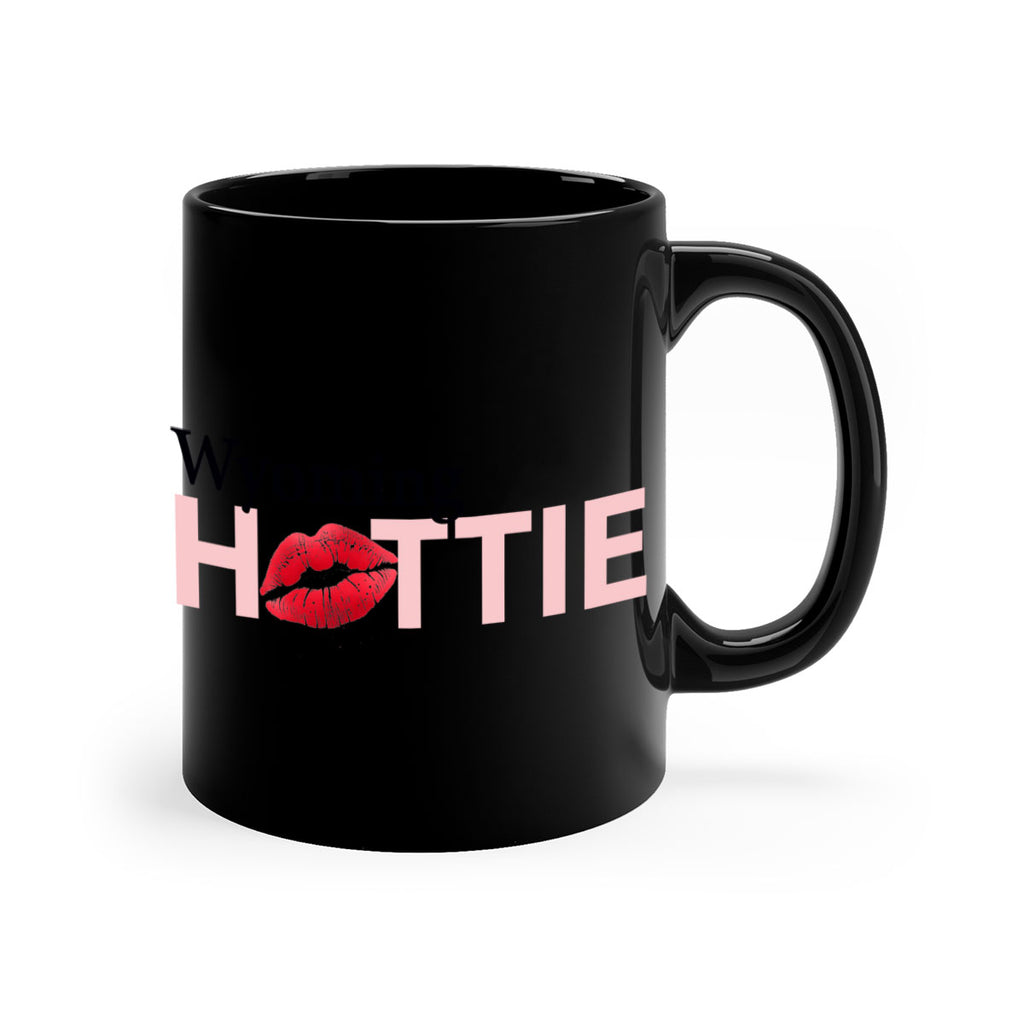 Wyoming Hottie With Red Lips 50#- Hottie Collection-Mug / Coffee Cup
