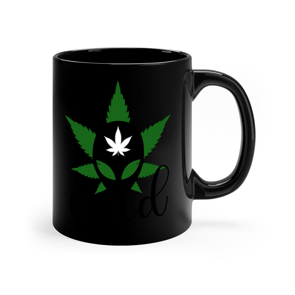 alien weed 12#- marijuana-Mug / Coffee Cup