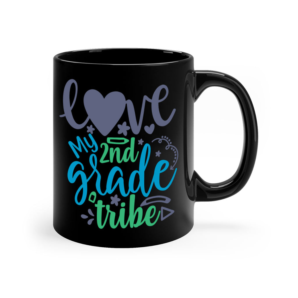 love my 2nd grade tribe 9#- second grade-Mug / Coffee Cup