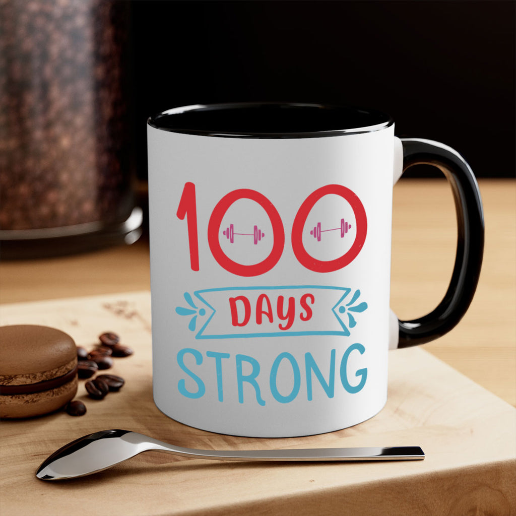 8 days strong 48#- 100 days-Mug / Coffee Cup