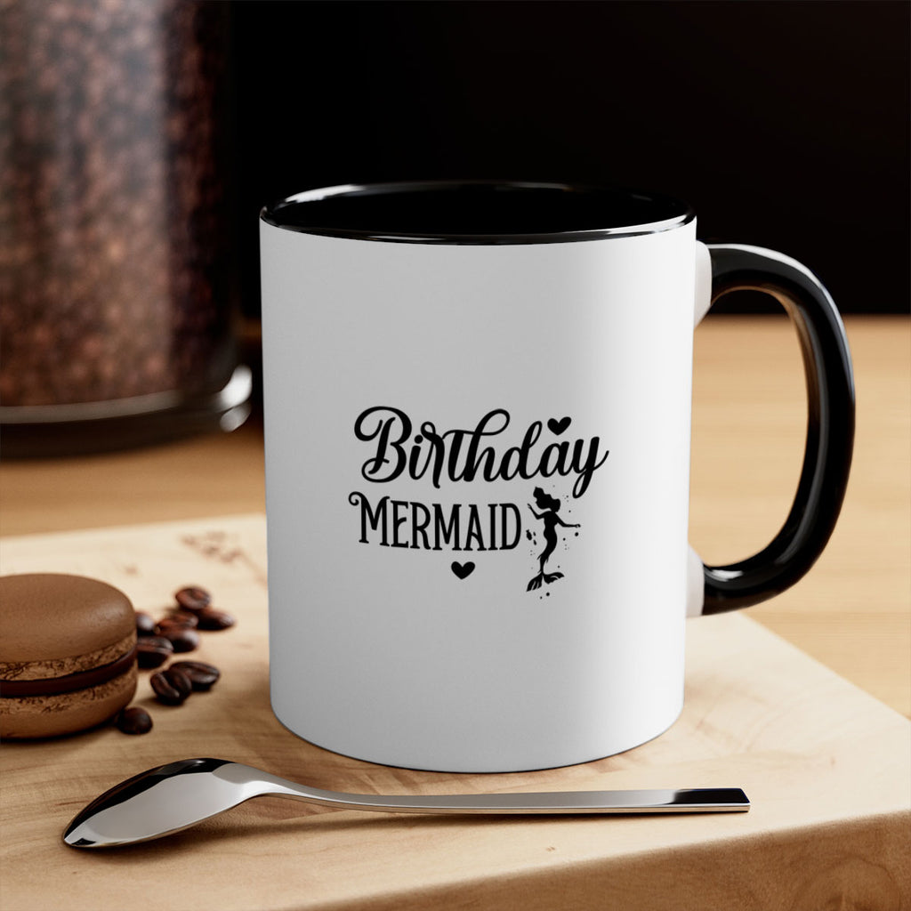 Birthday Mermaid 72#- mermaid-Mug / Coffee Cup