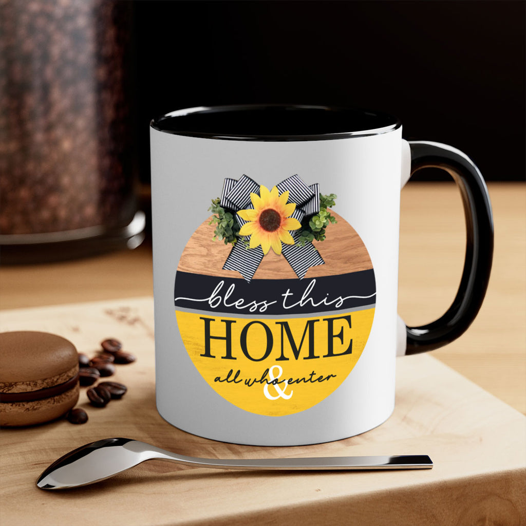 Bless this Home and all Mockup56#- spring-Mug / Coffee Cup