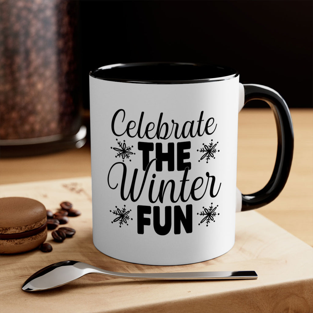 Celebrate the Winter Fun41#- winter-Mug / Coffee Cup