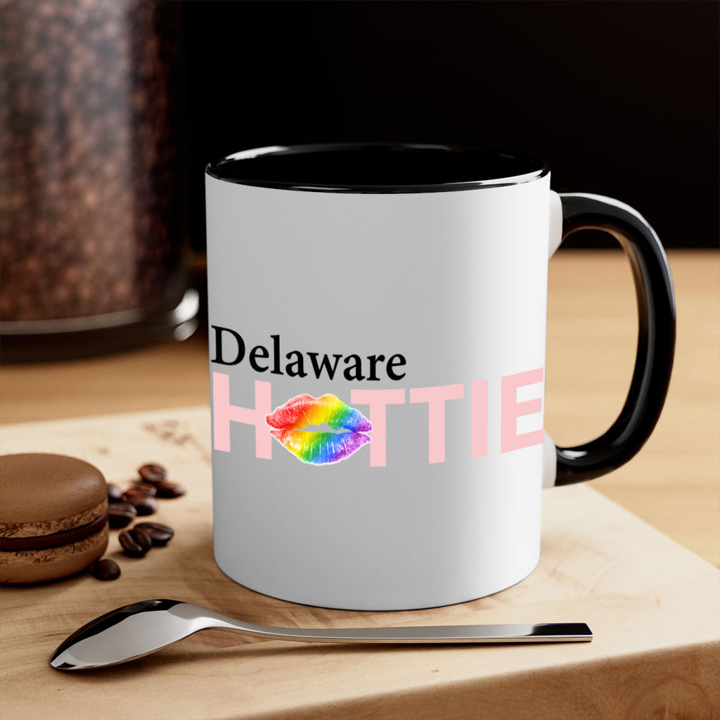 Delaware Hottie with rainbow lips 8#- Hottie Collection-Mug / Coffee Cup