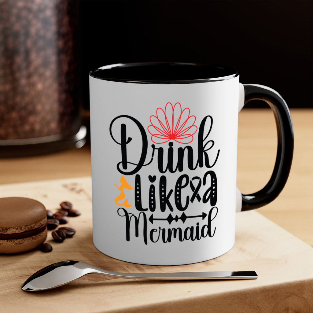 Drink Like a Mermaid 151#- mermaid-Mug / Coffee Cup