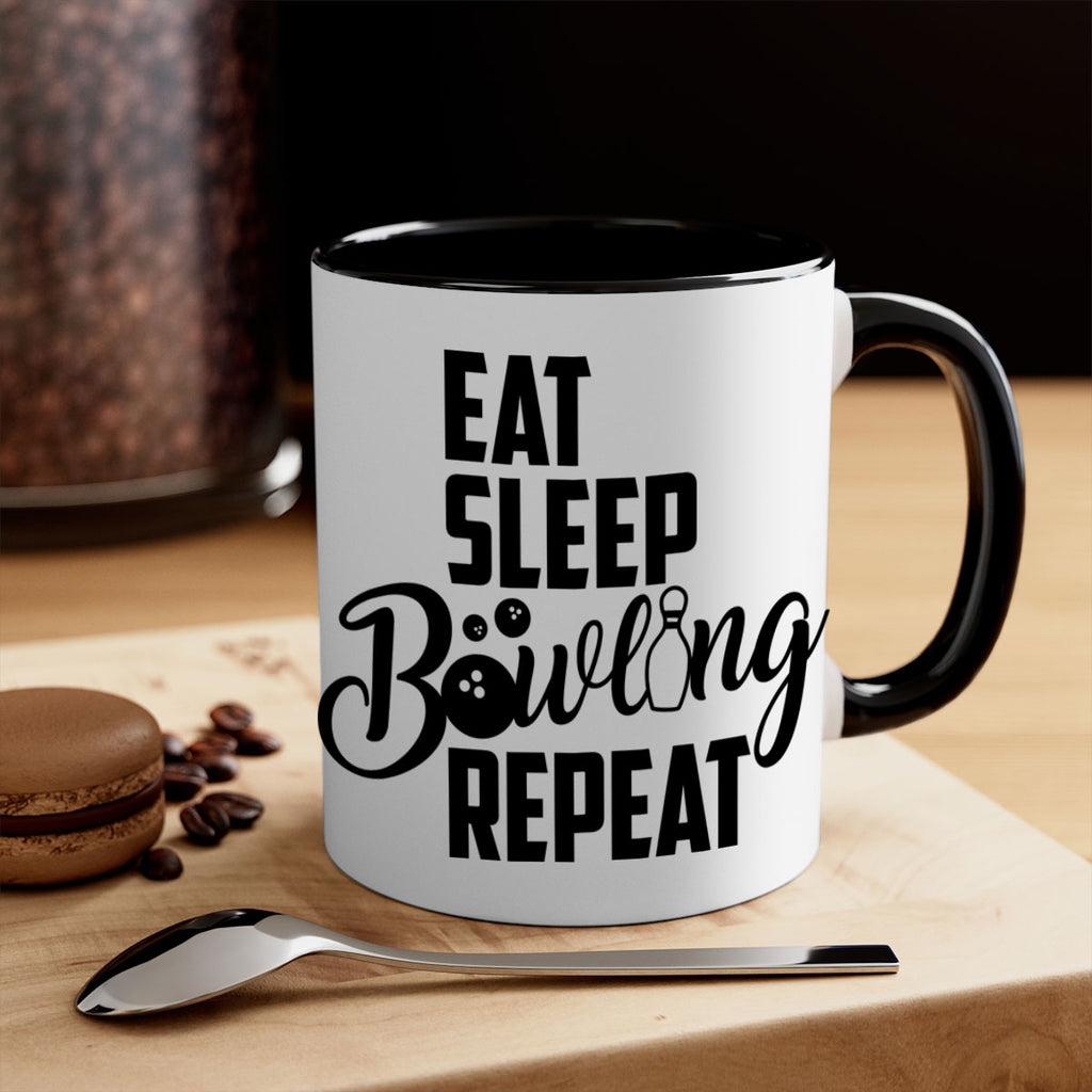 Eat Sleep Bowling Repeat 1322#- bowling-Mug / Coffee Cup