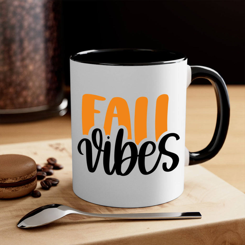 Fall Vibes 487#- fall-Mug / Coffee Cup