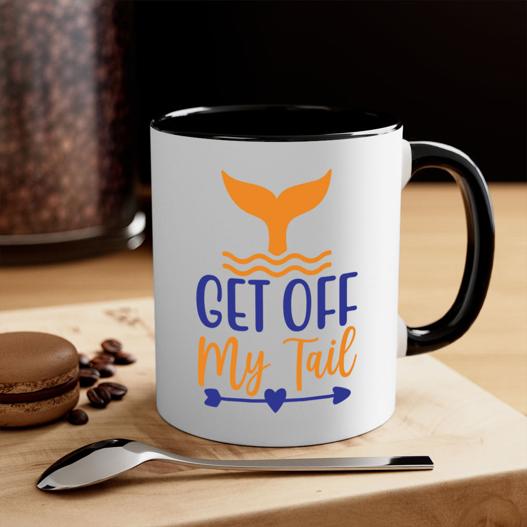 Get off My Tail 169#- mermaid-Mug / Coffee Cup