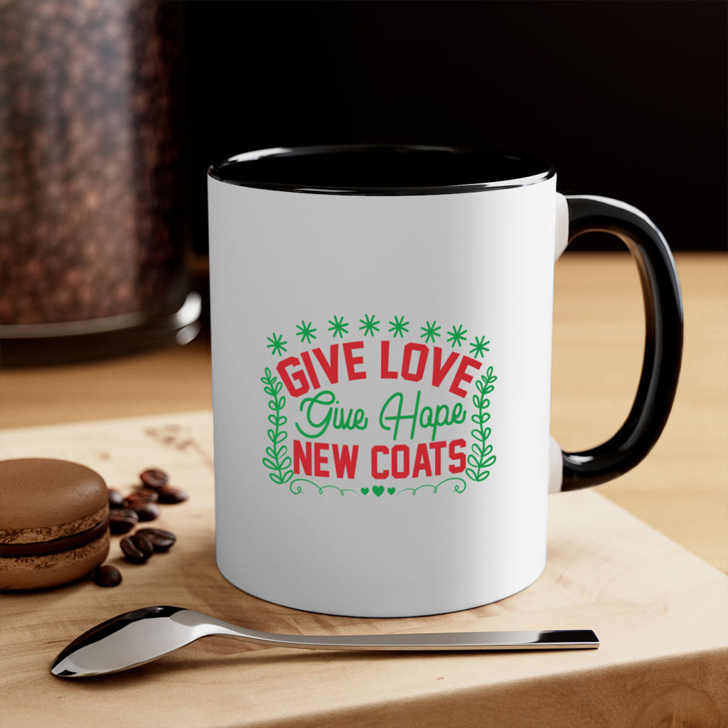 Give Love Give Hope New Coats 117#- winter-Mug / Coffee Cup