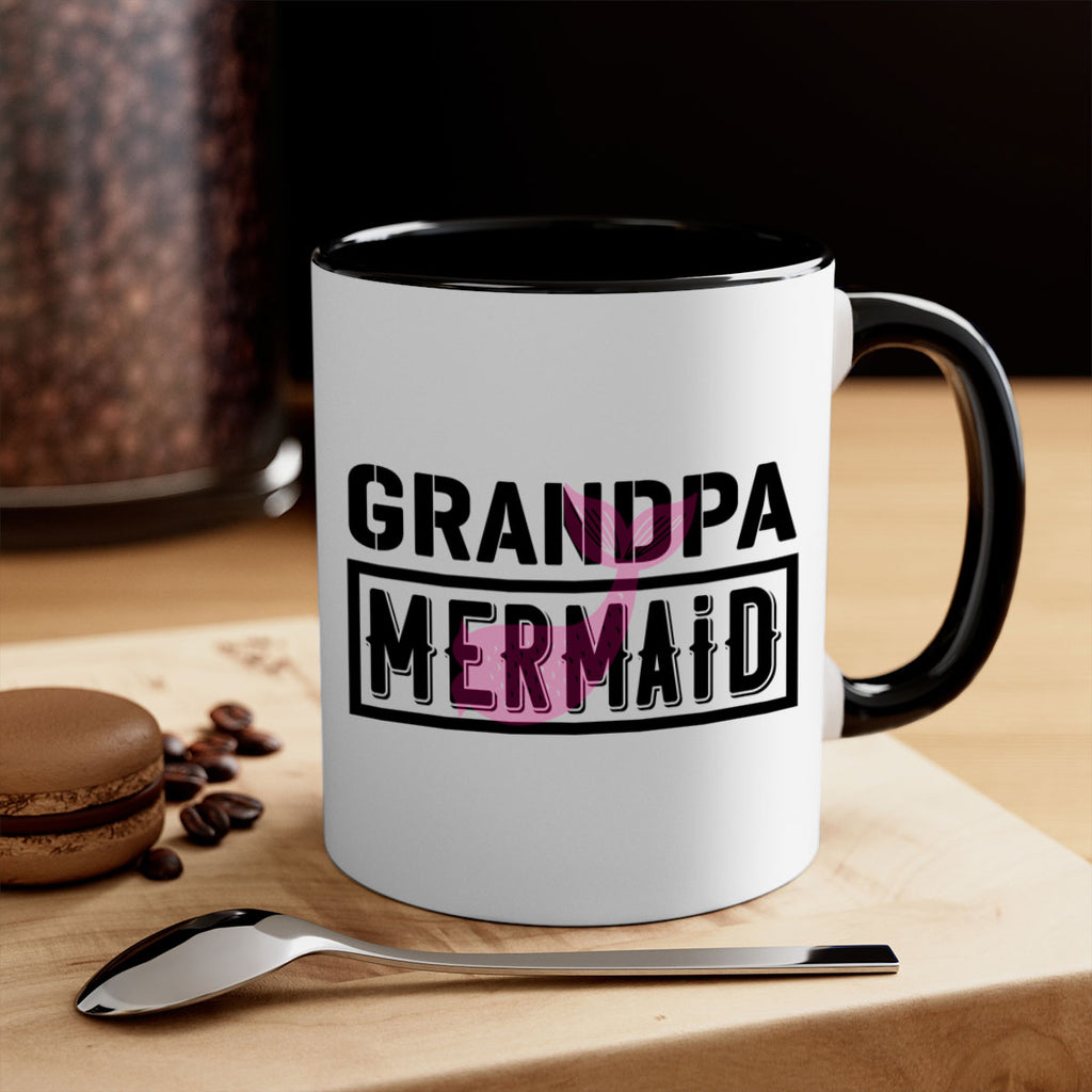 Grandpa mermaid 204#- mermaid-Mug / Coffee Cup