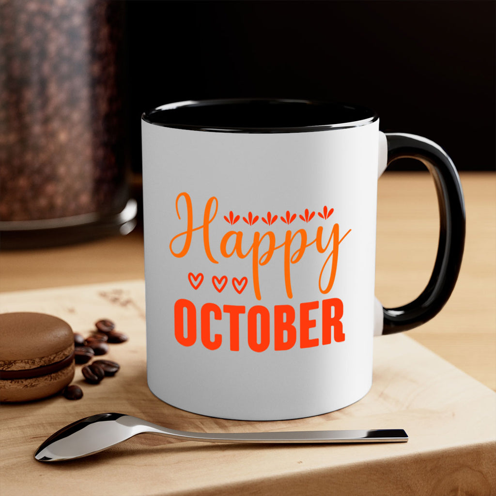 Happy October Design 237#- fall-Mug / Coffee Cup