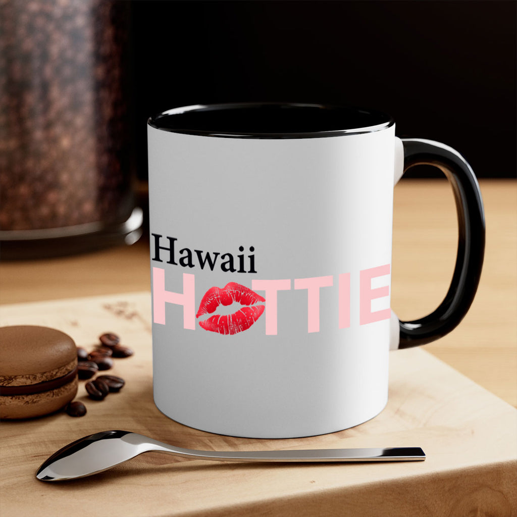 Hawaii Hottie With Red Lips 11#- Hottie Collection-Mug / Coffee Cup