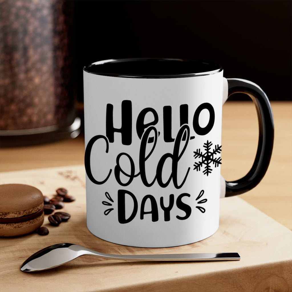 Hello Cold Days155#- winter-Mug / Coffee Cup