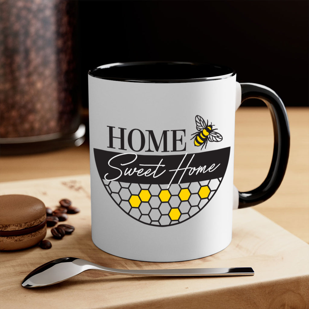 Home Sweet home bee and hive244#- spring-Mug / Coffee Cup