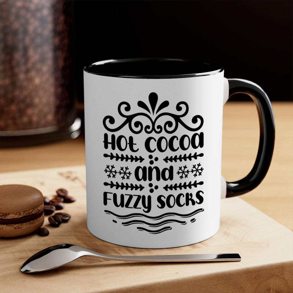 Hot Cocoa and Fuzzy Socks 219#- winter-Mug / Coffee Cup