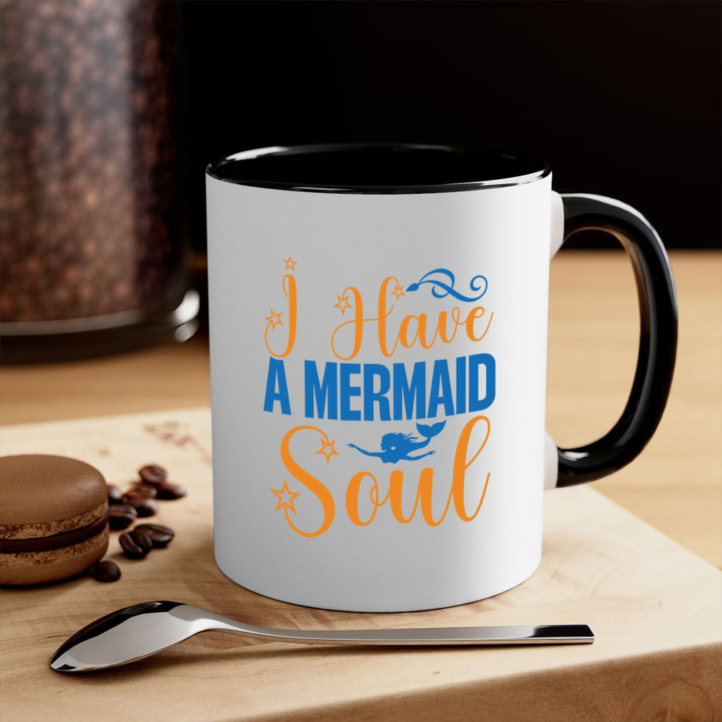 I Have a Mermaid Soul 211#- mermaid-Mug / Coffee Cup