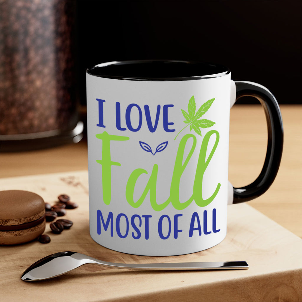 I Love Fall Most of All 329#- fall-Mug / Coffee Cup