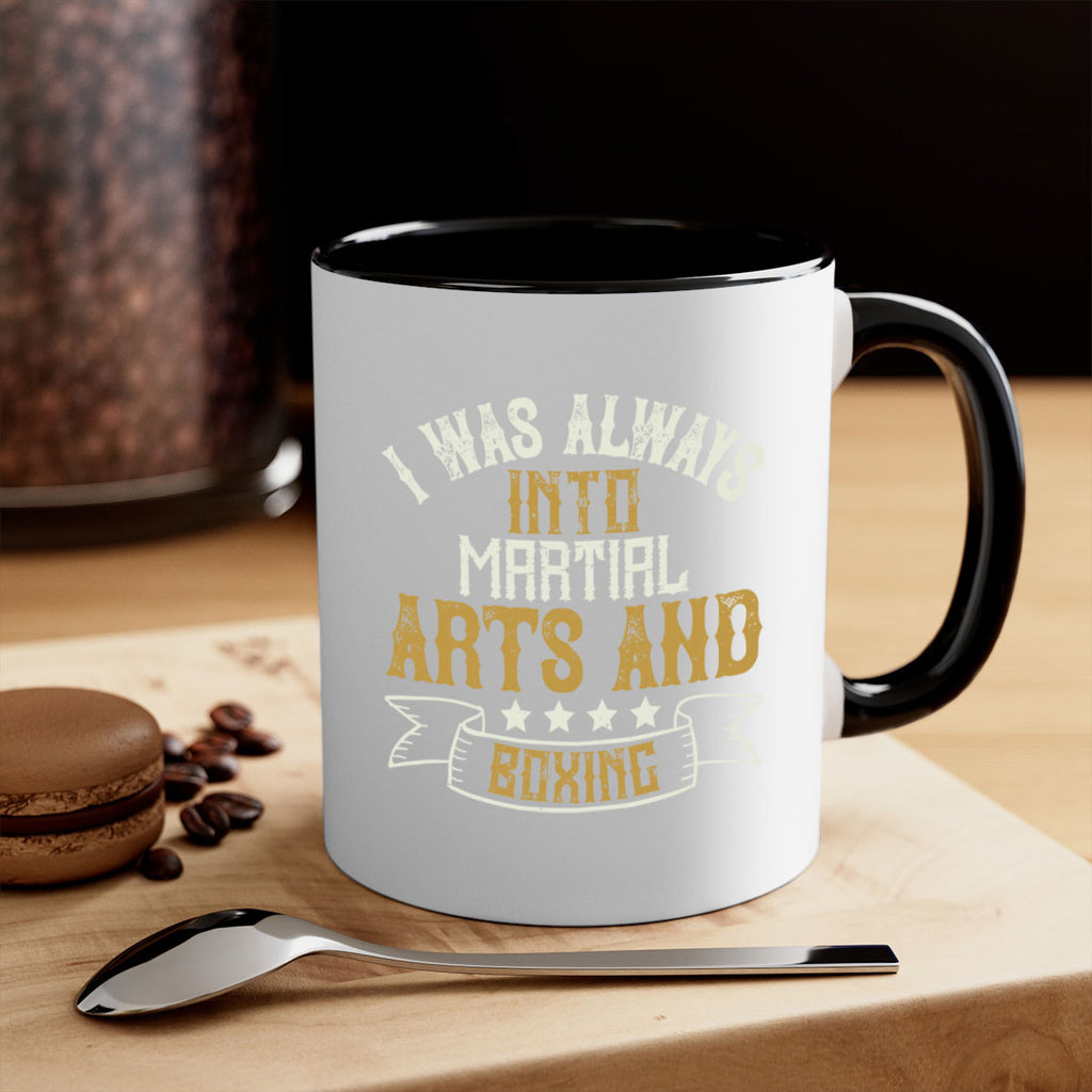 I was always into martial arts and boxing 1987#- boxing-Mug / Coffee Cup